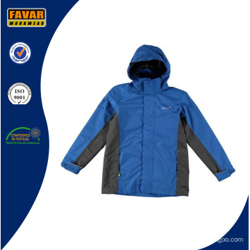 Chaqueta impermeable respirable impermeable de la tela de nylon de calidad superior para los cabritos